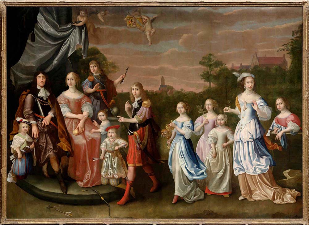 Famlilieportret Verhildersum