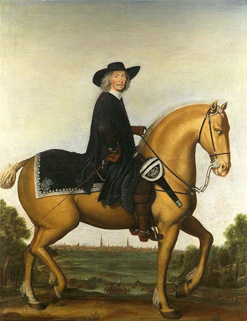 Ruiterportret van Bernhard von Galen, Wolfgang Heimbach
